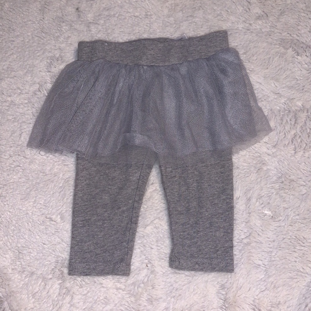 (3 for $10) Sears gray tutu 3 month leggings